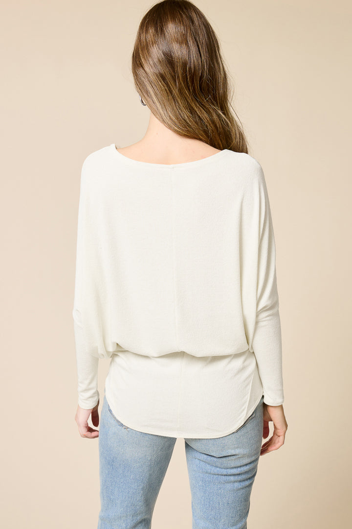 Jolie All Day Slouch Top (Pristine)