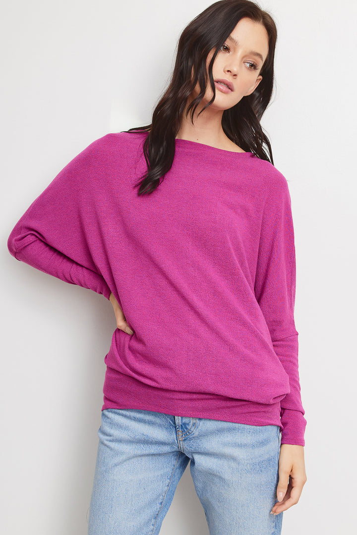 Jolie All Day Slouch Top (Orchid)