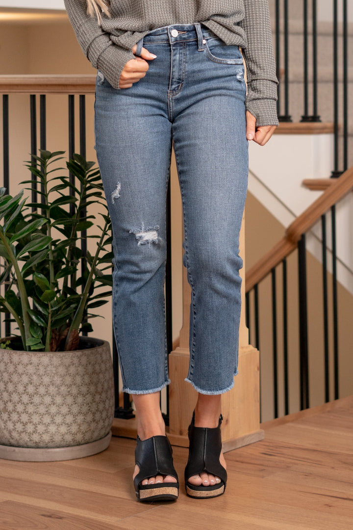 Kancan Honey Ankle Bootcut Jean