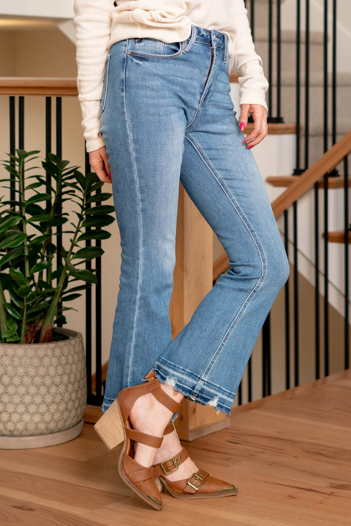 Kancan Billie Slim Flared Bootcut Jean