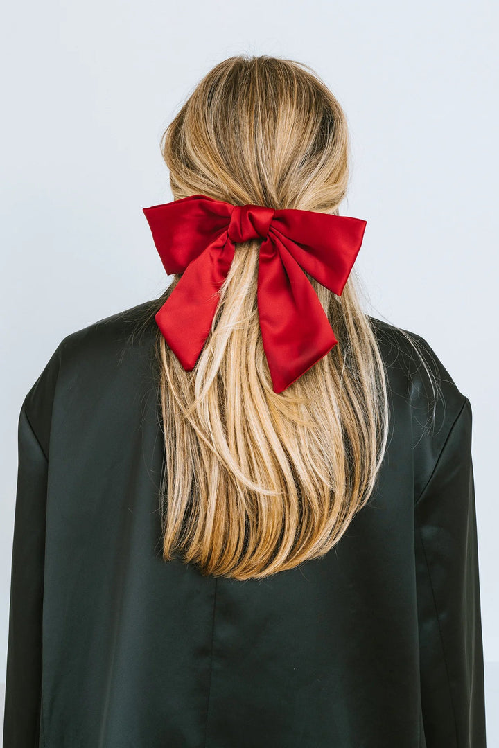 Brunette The Label Satin Hair Bow (2 colours)