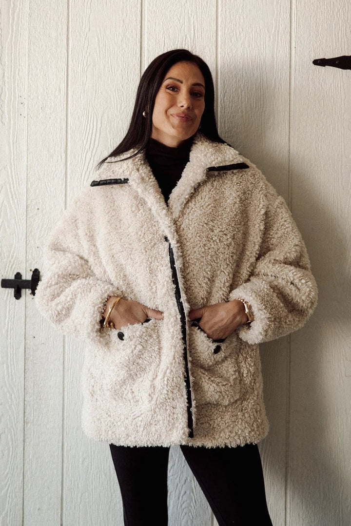 Brunette The Label Sherpa Jacket