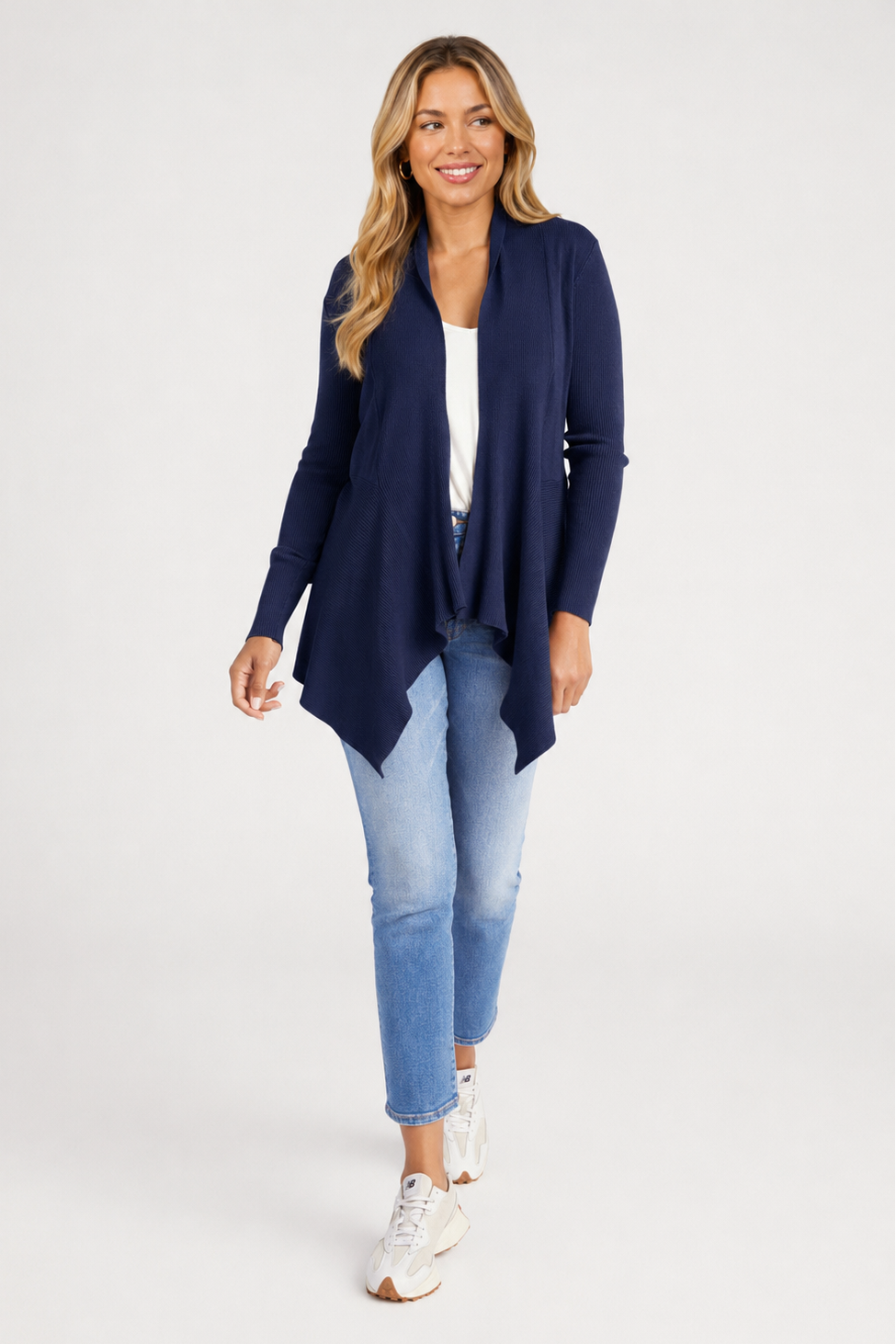Dreamy Waterfall Cardigan (Navy)