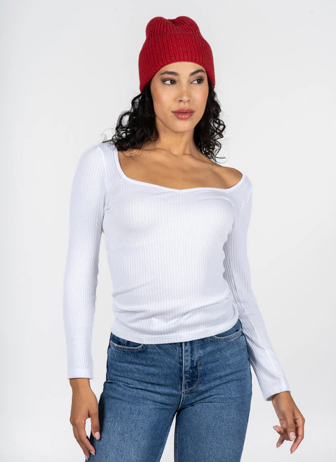 C'est Moi Ribbed Knit Beanie (4 colours)