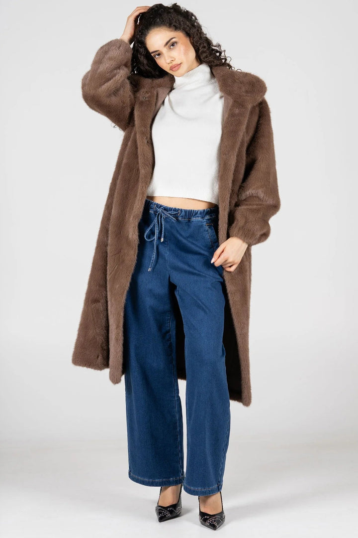 C'est Moi Faux Fur Coat