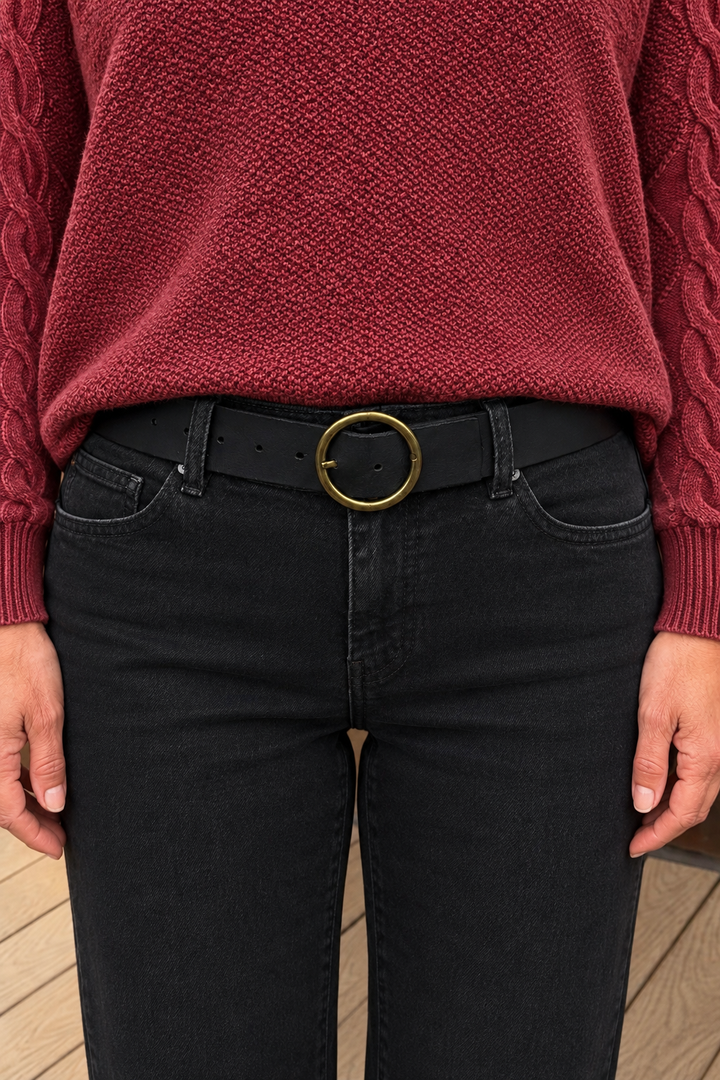 Most Wanted 1.75" Single Ring Belt (Black)
