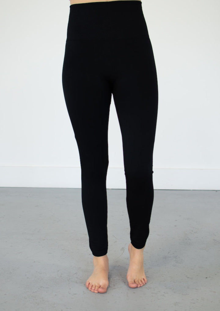 Bamboo Fleece Legging (Black)