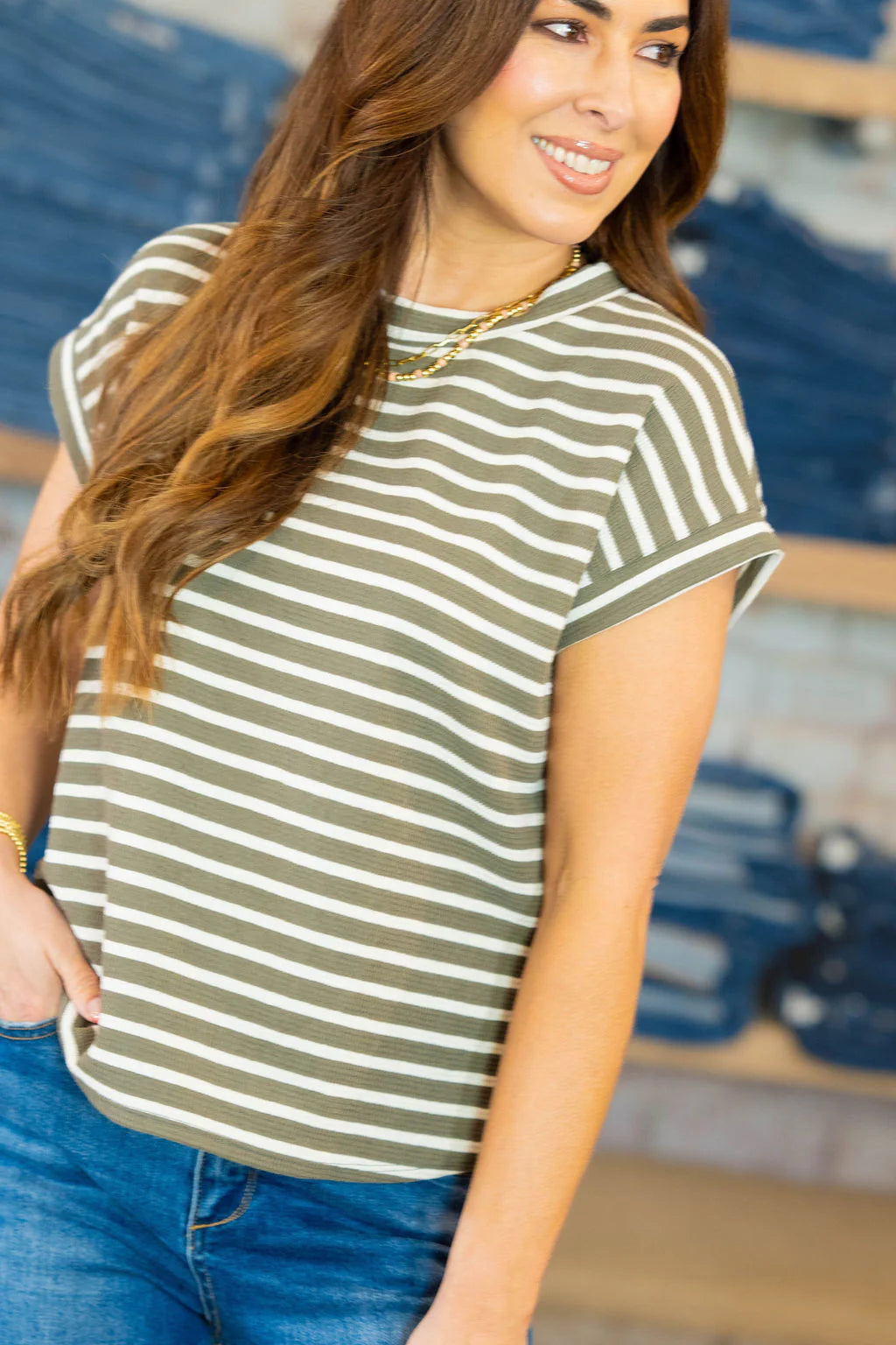 Sunday Edition Marco Striped Tee