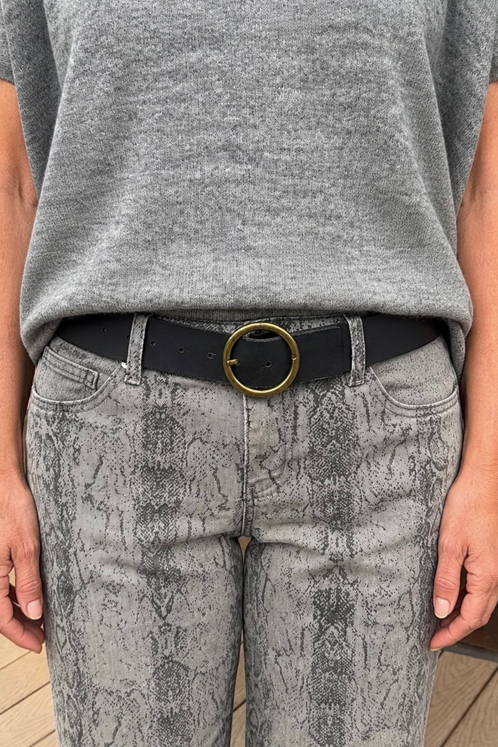 Most Wanted 1.75" Single Ring Belt (Black)