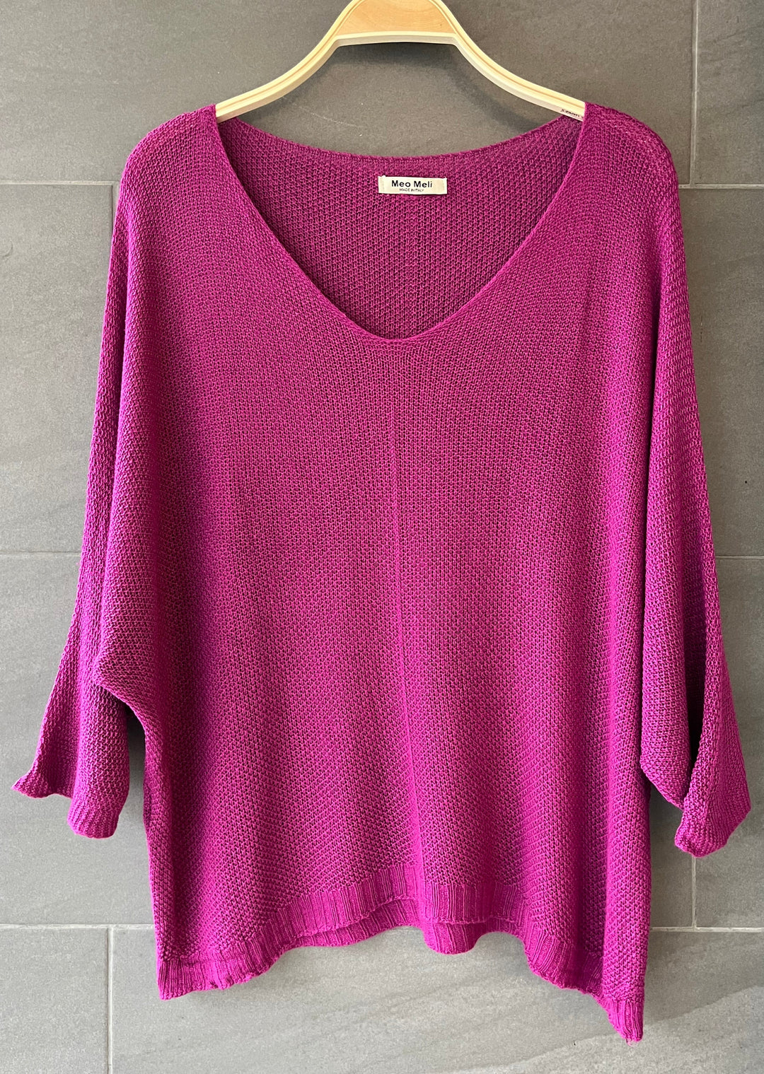 Meo Light Knit Sweater (Orchid)