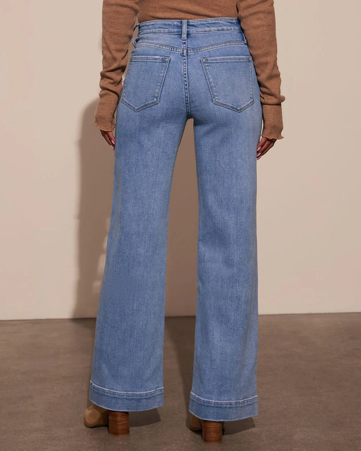 Flying Monkey Wide Leg Pocket Trouser