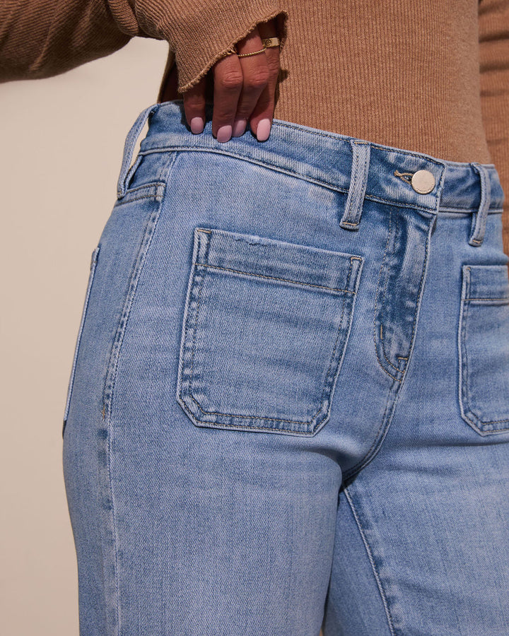 Flying Monkey Wide Leg Pocket Trouser