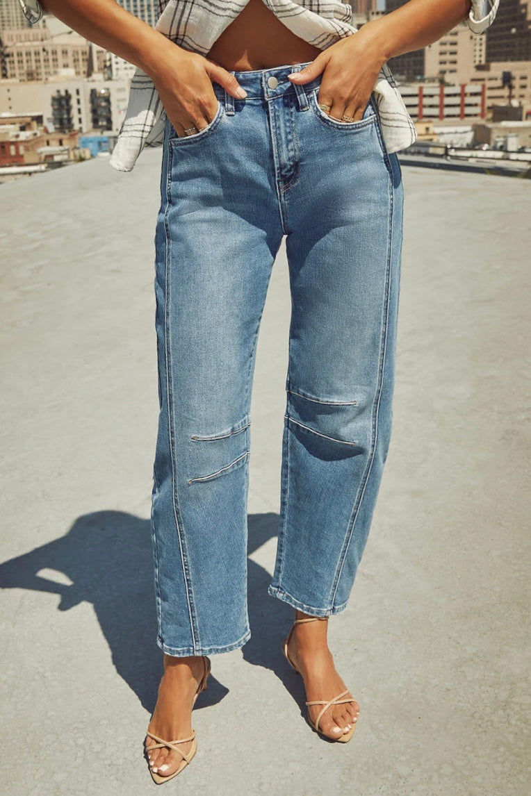 Vervet Super Stretch Barrel Jean