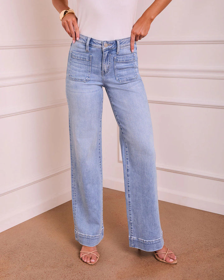 Flying Monkey Wide Leg Pocket Trouser