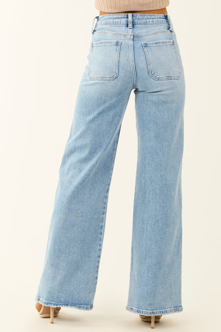 Flying Monkey High Rise Wide Leg Jean