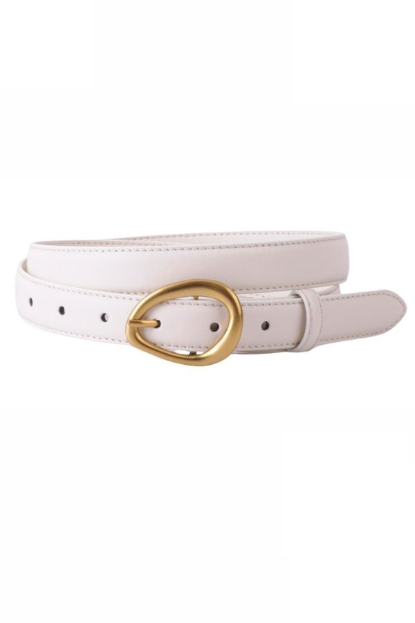 Most Wanted Everyday Circle Belt (Beige)