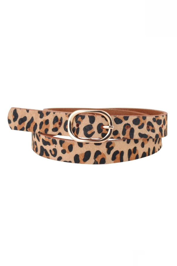 Most Wanted Leopard Print Belt