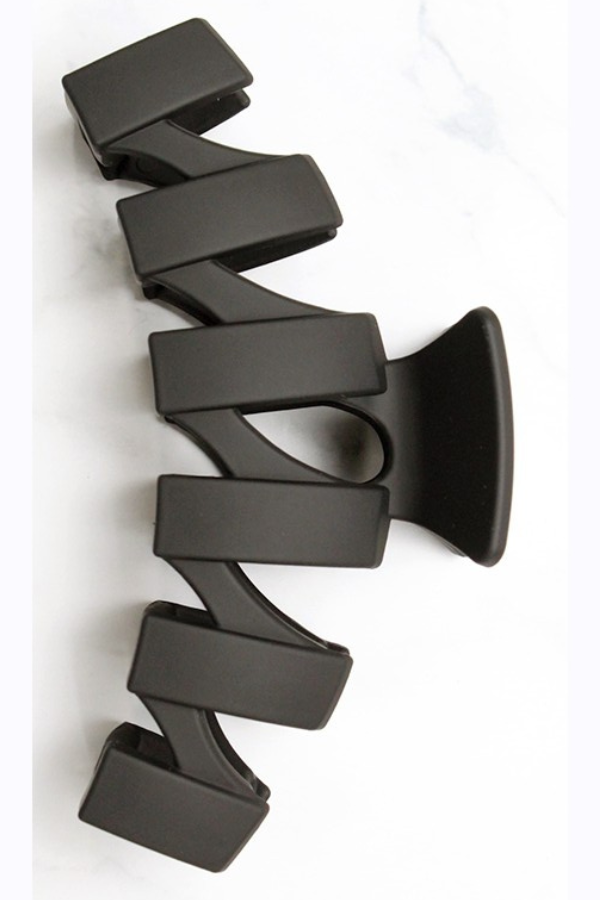 Zig Zag Hair Claw Clip (4 colours)