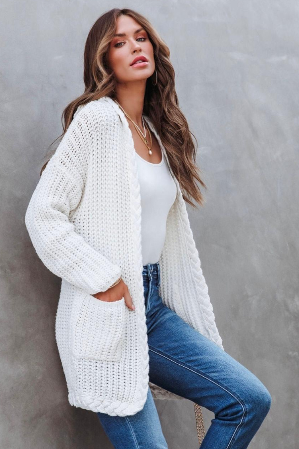 My Cozy Rosalind Knit Cardigan