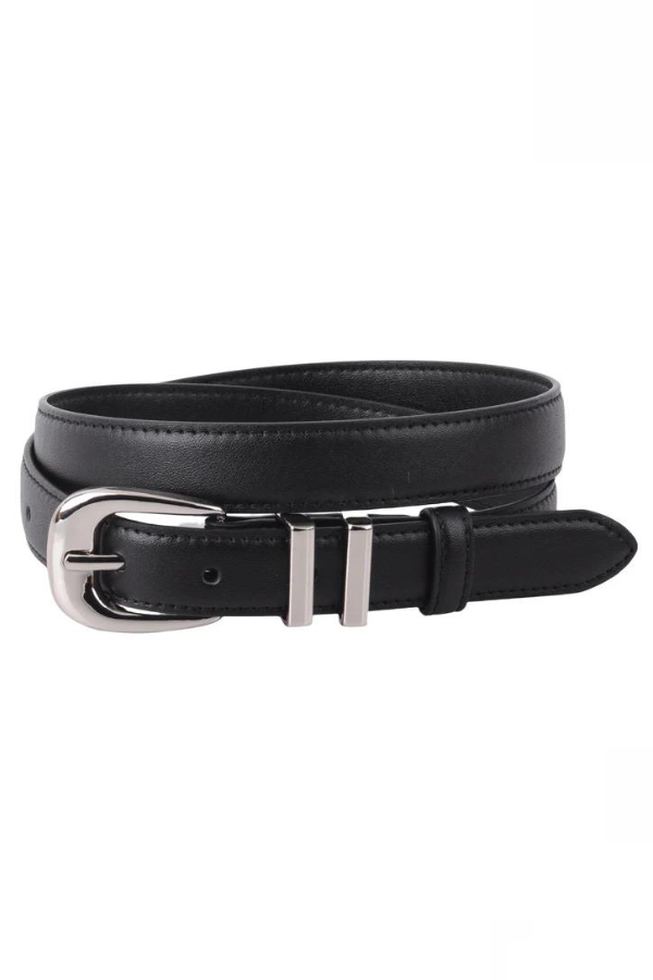 Most Wanted Leather Belt (Black)