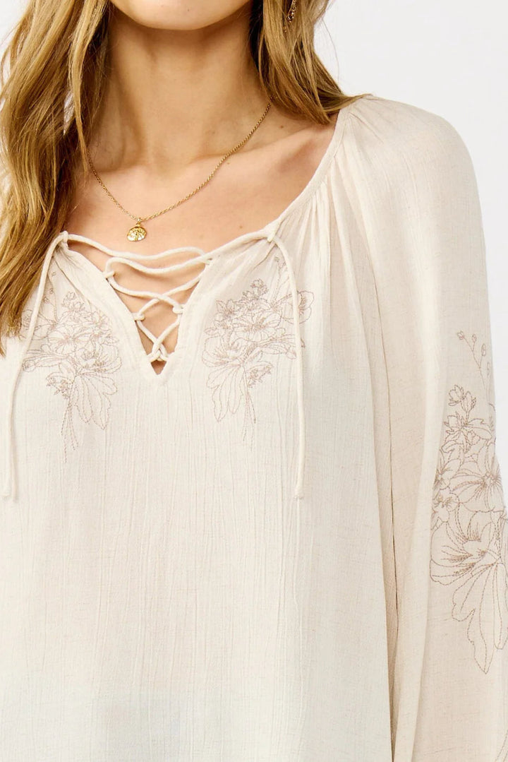 Lovestitch Amara Embroidered Blouse