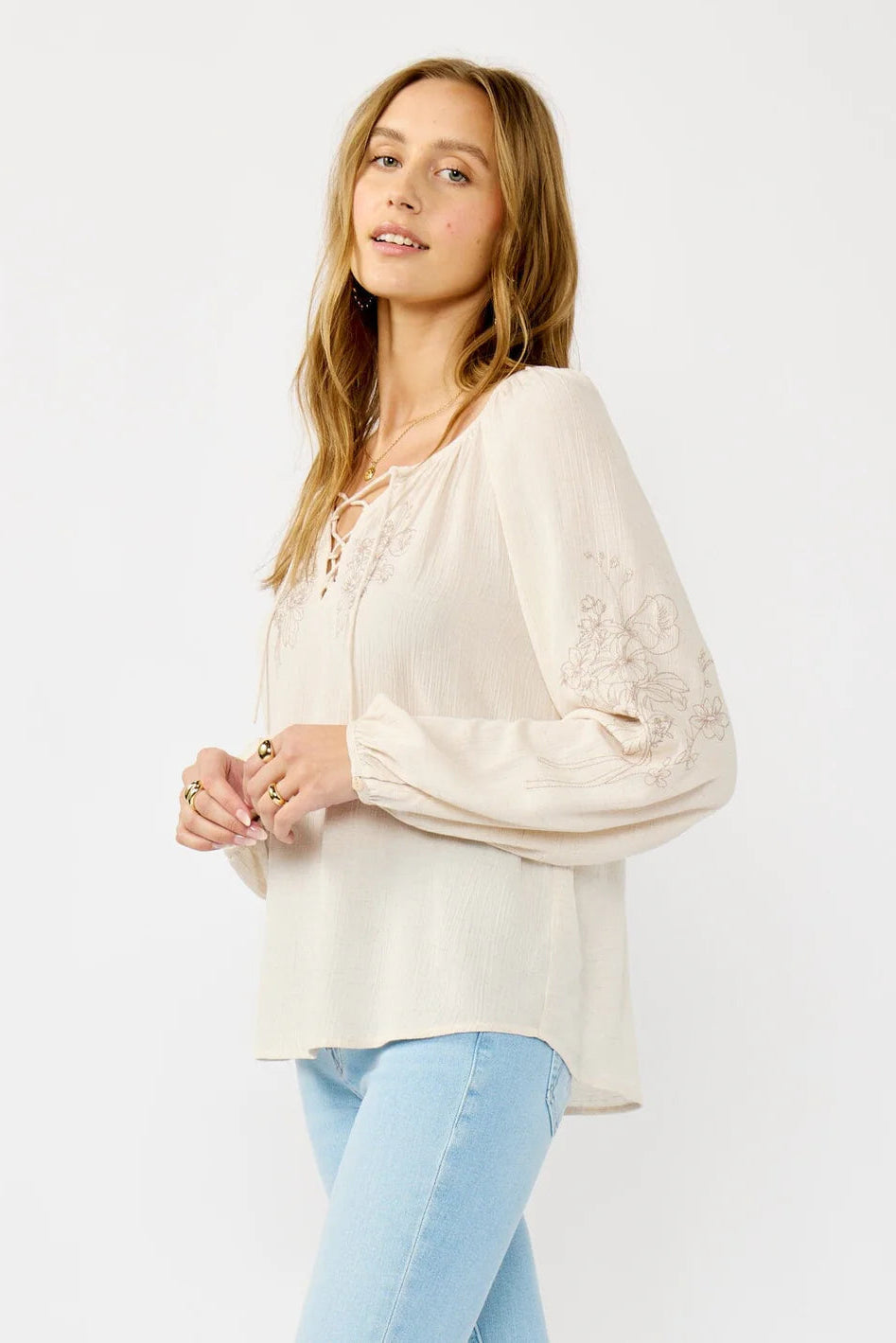 Lovestitch Amara Embroidered Blouse