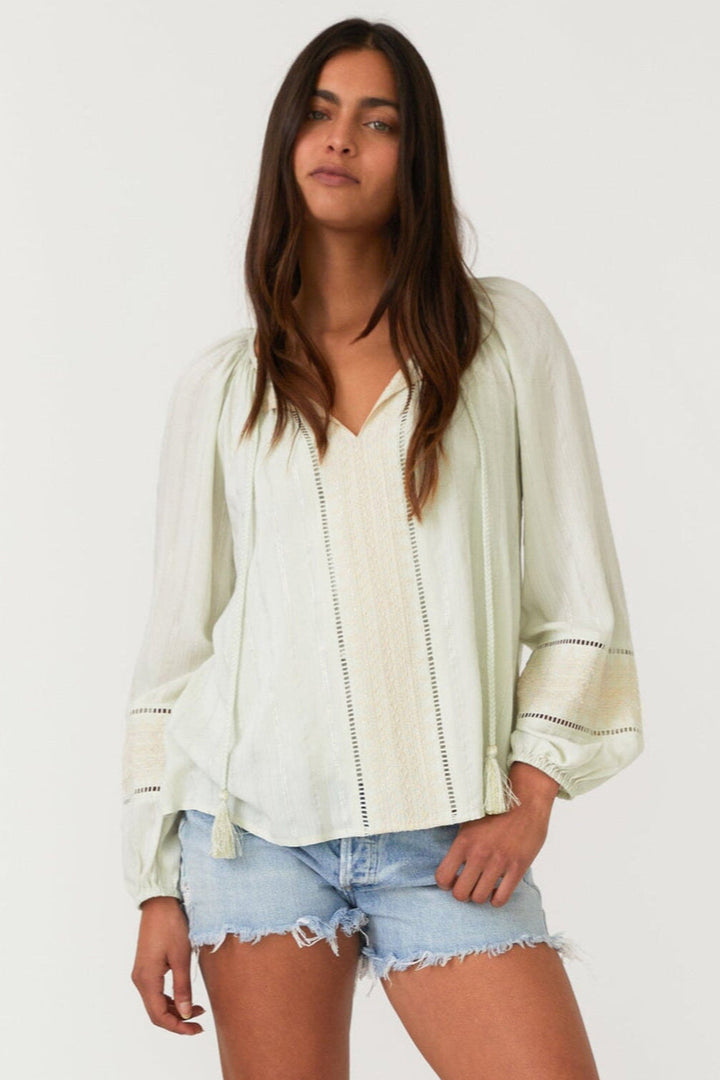 Lovestitch Tenley Embroidered Blouse