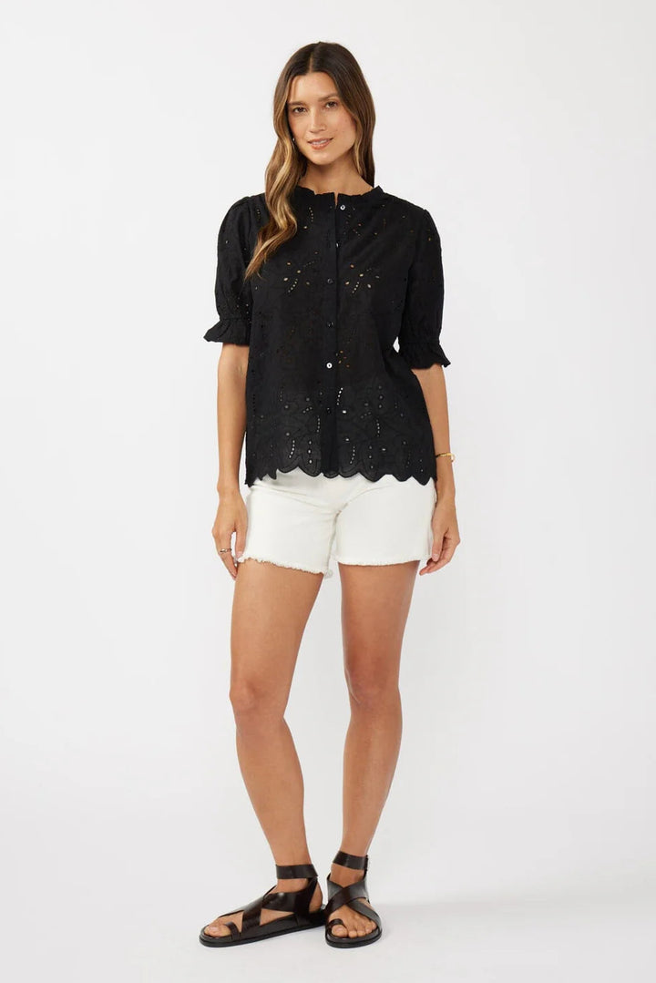 Lovestitch Sweet Pea Eyelet Blouse