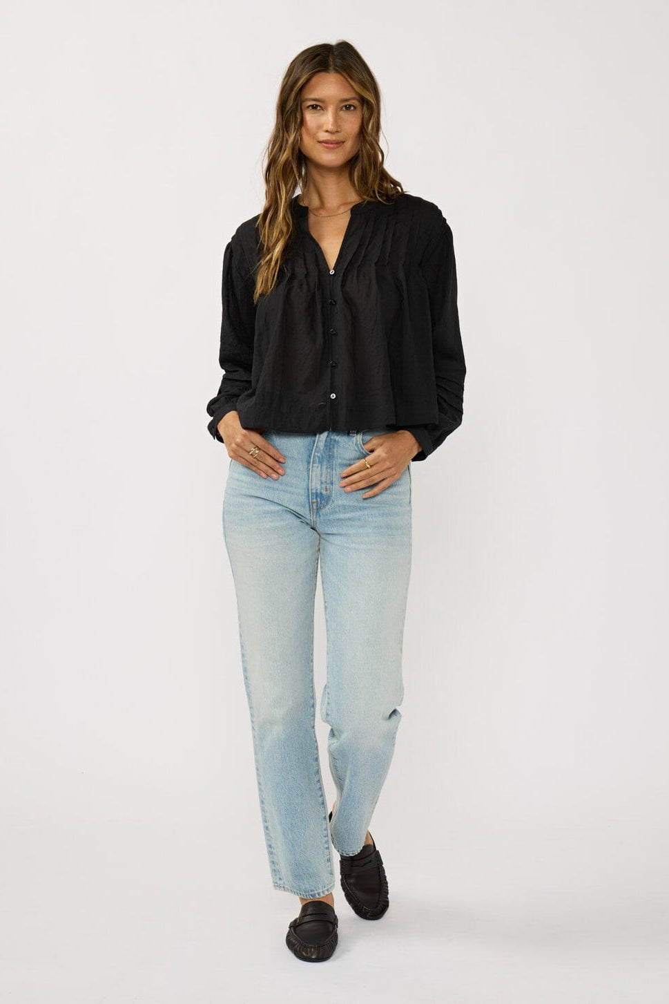 Lovestitch Ray Of Light Blouse (Black)
