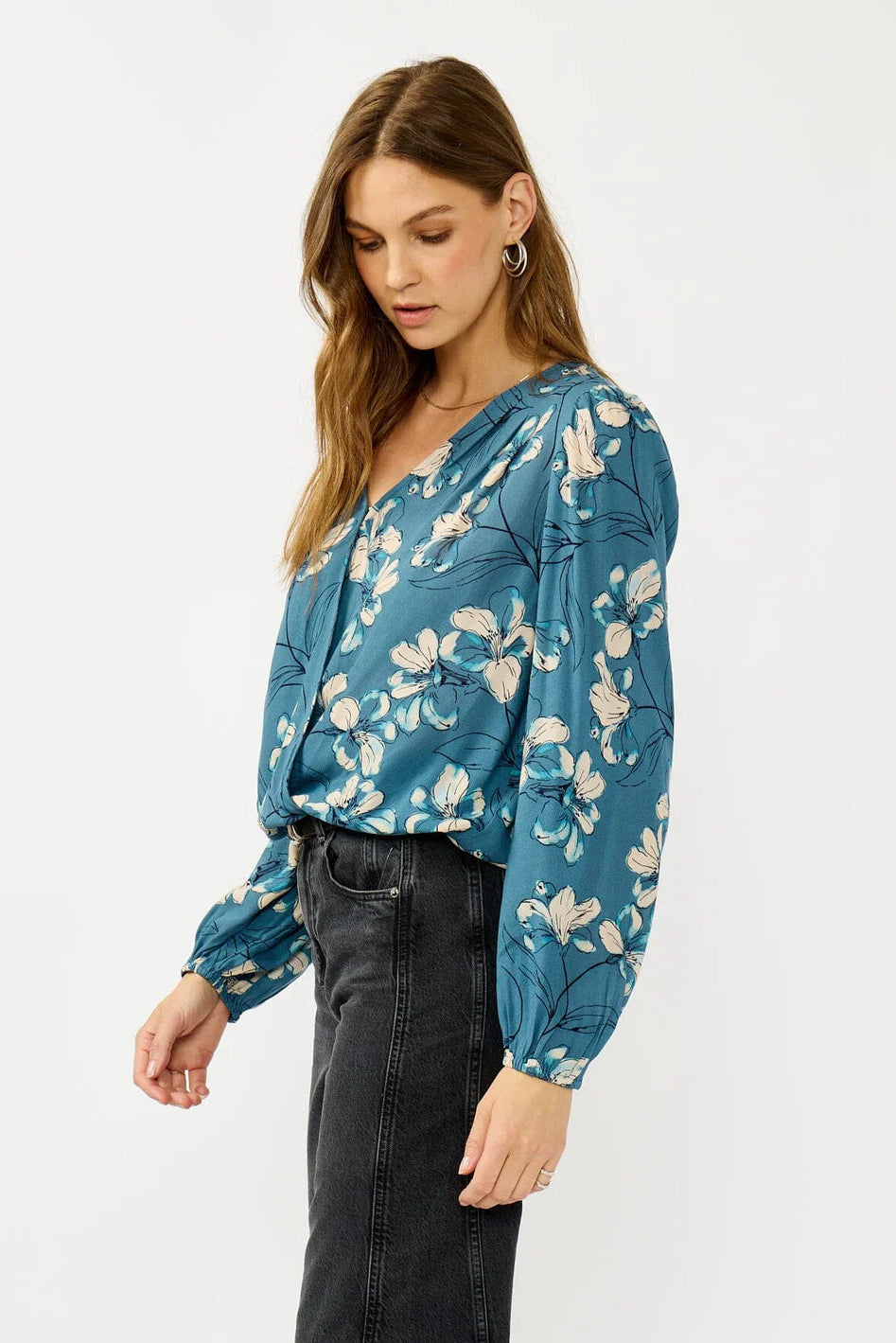 Lovestitch Blossom Surplice Top
