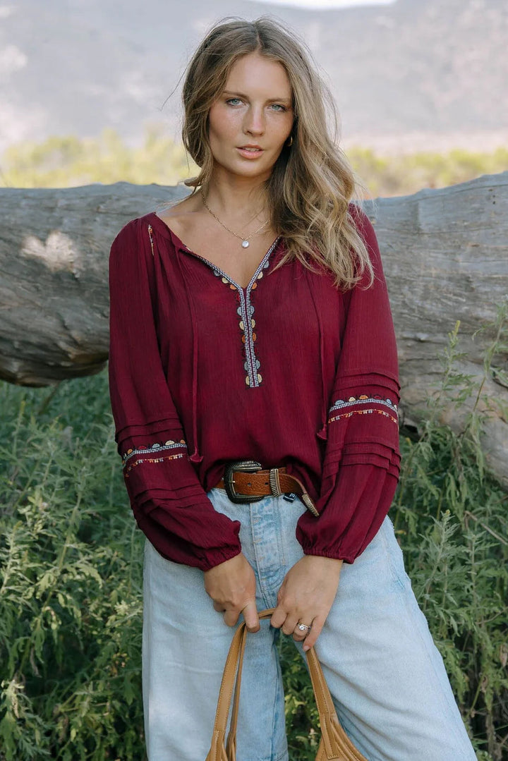 Lovestitch Saddle Trail Blouse