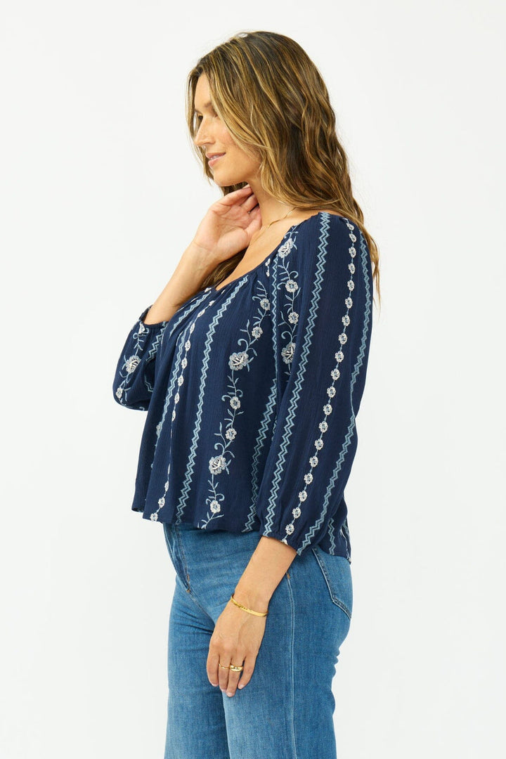Lovestitch Vivian Embroidered Blouse