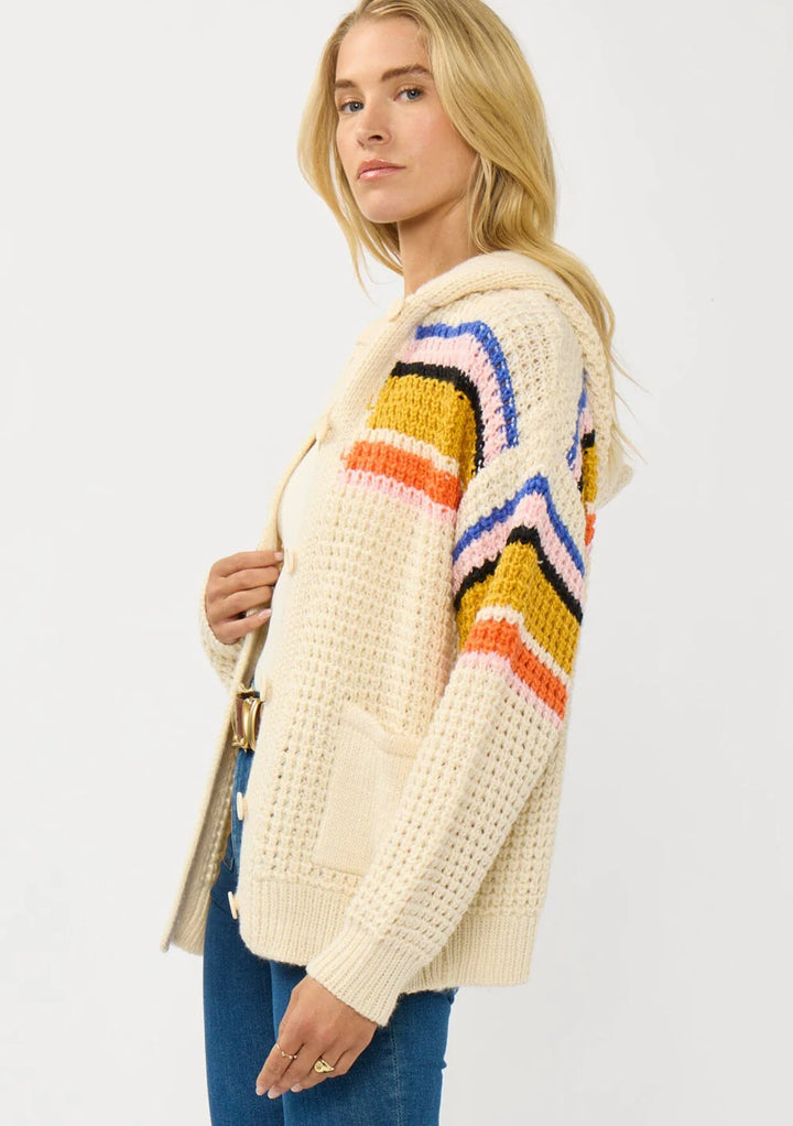Lovestitch Highland Striped Cardigan