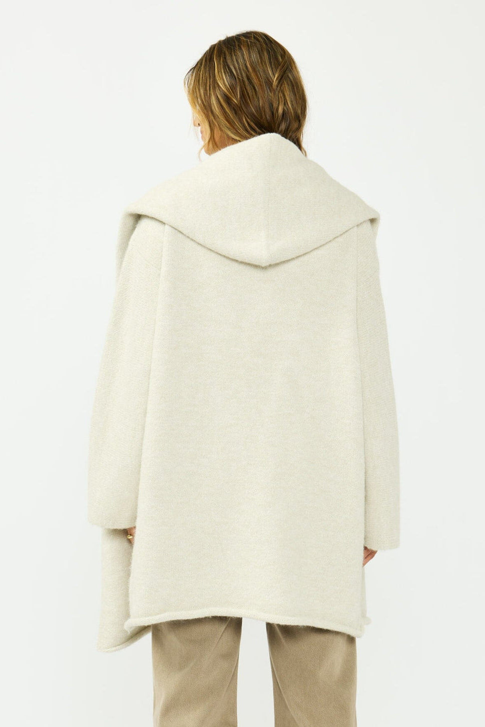 Lovestitch Jordan Sweater Coat (Heather Cream)