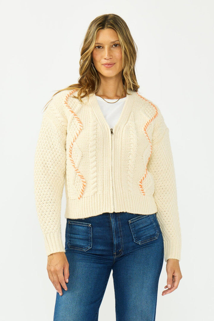Lovestitch Leona Zip-Up Sweater