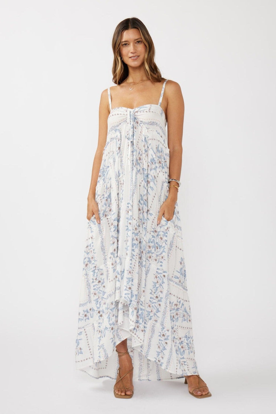 dare to dream maxi dress Bella and Bloom Boutique