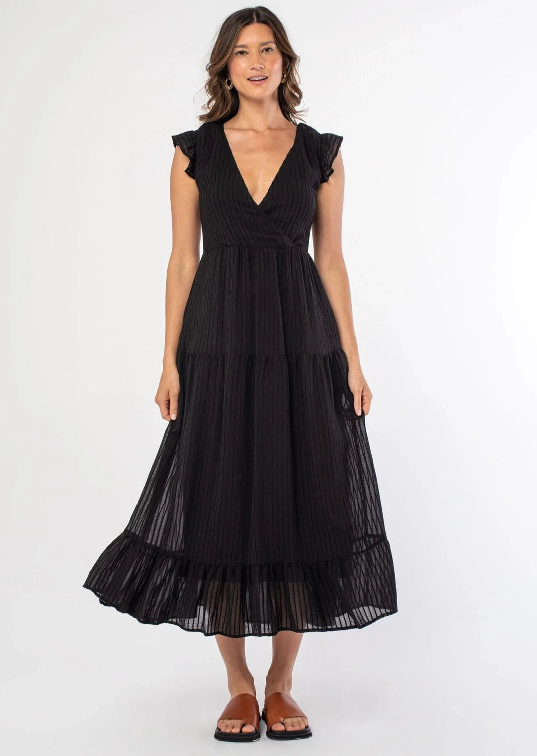 Lovestitch Talia Midi Dress (Black)