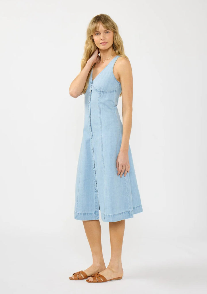 Lovestitch Kara Denim Midi Dress