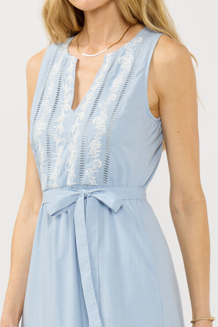 Lovestitch Yvette Embroidered Midi Dress