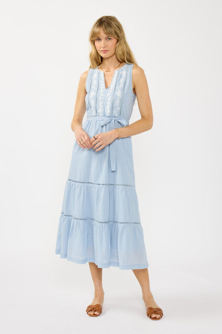 Lovestitch Yvette Embroidered Midi Dress