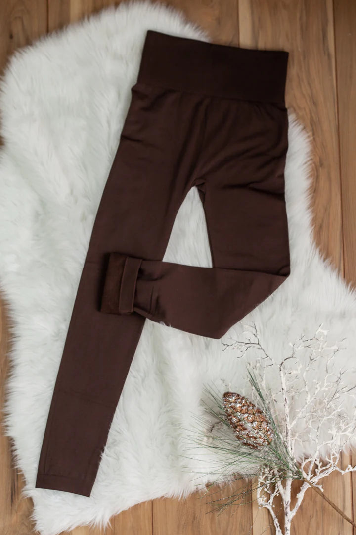Fleece Lined High Rise Legging