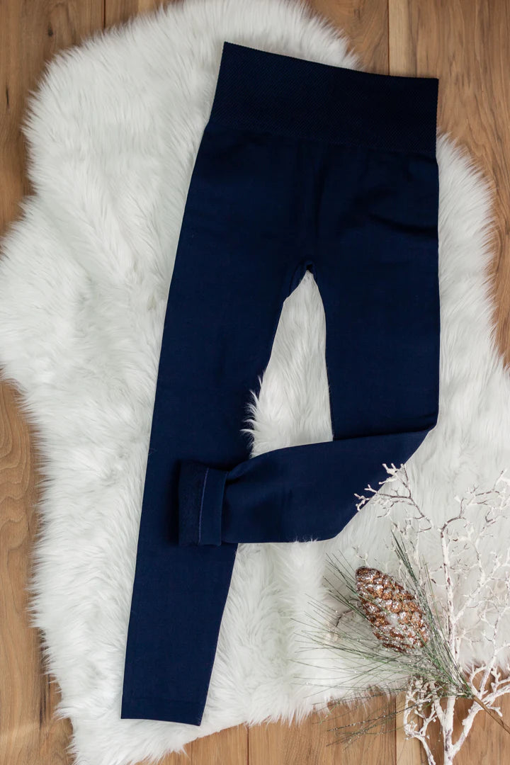 Fleece Lined High Rise Legging