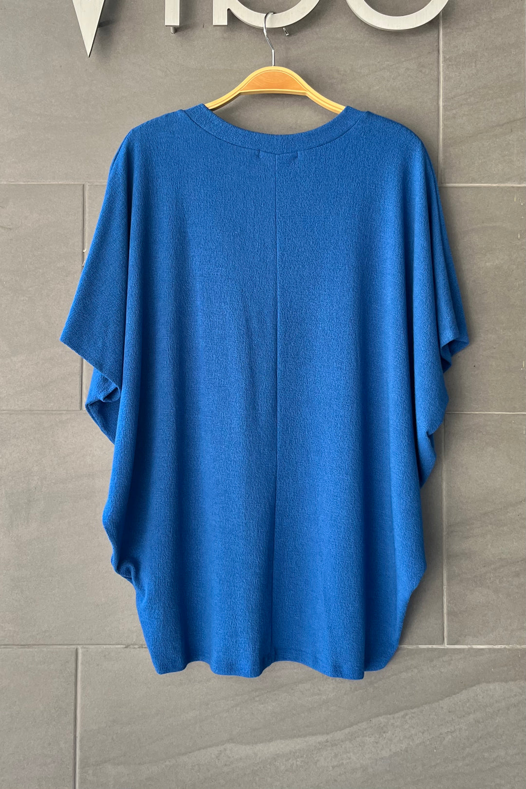 Jolie Slouchy Dolman Tee (Royal Blue)