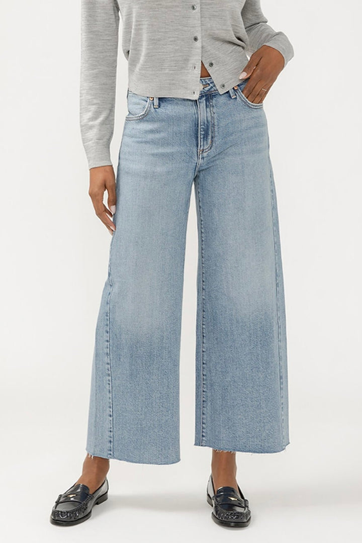 Silver Isbister High Rise Wide Leg Jean
