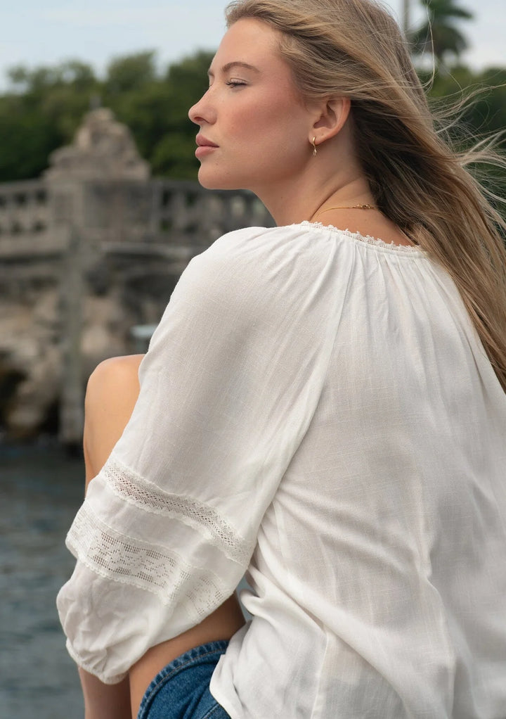Lovestitch Claire Embroidered Blouse