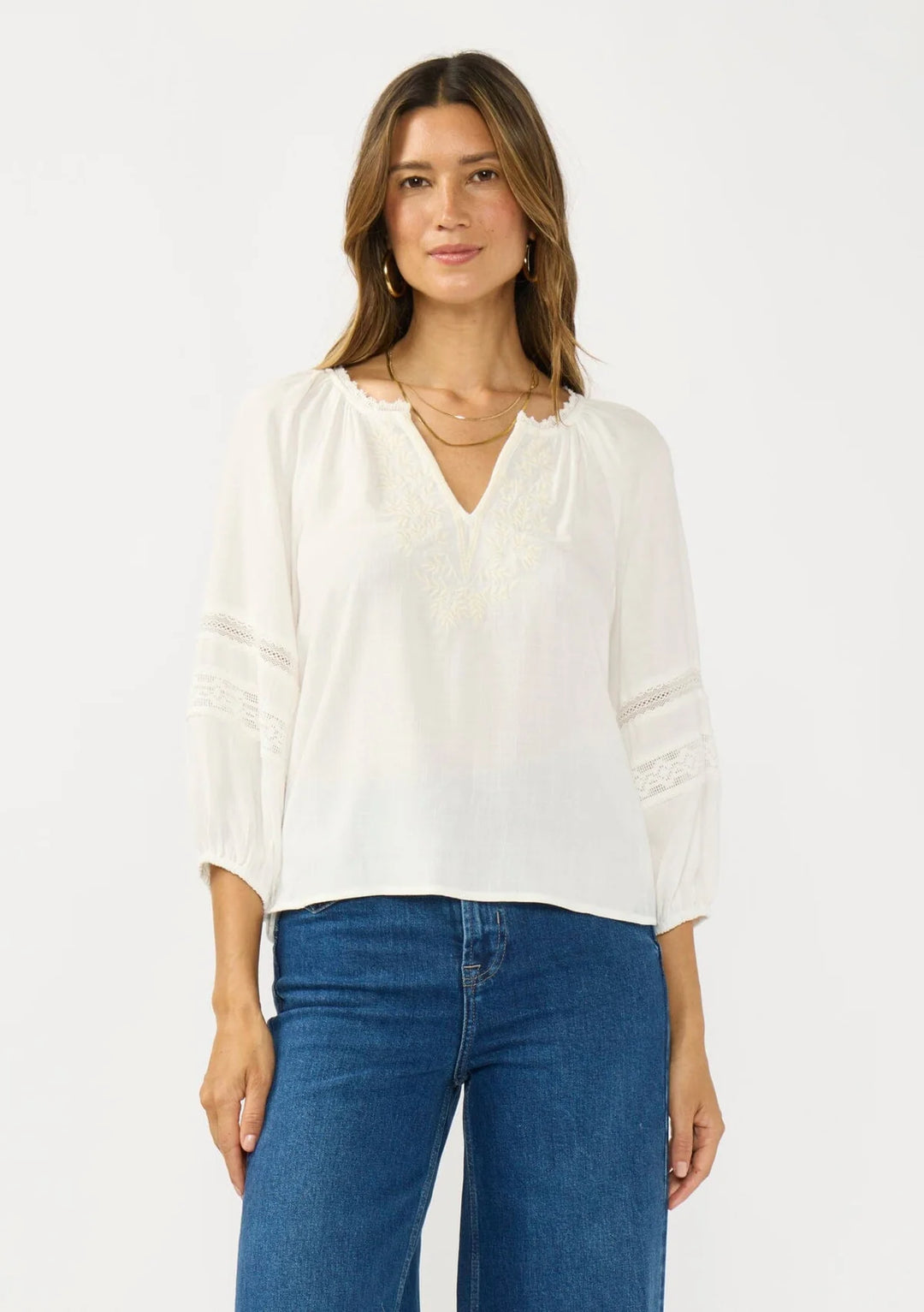 Lovestitch Claire Embroidered Blouse