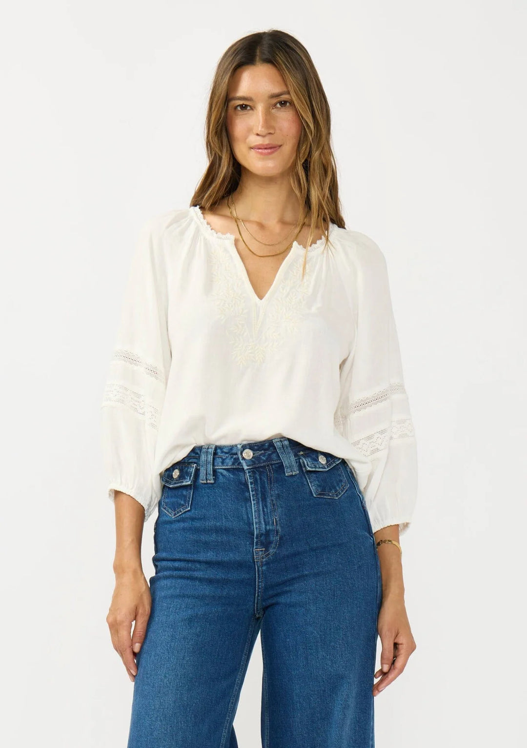 Lovestitch Claire Embroidered Blouse