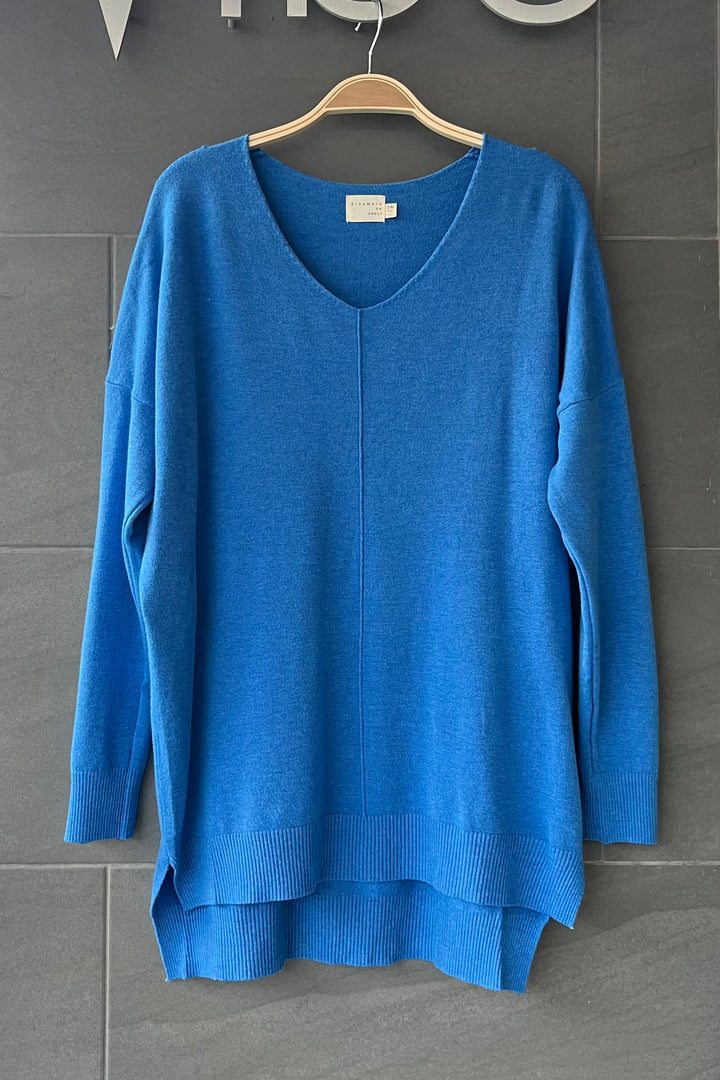 Comfy As Can Be Sweater (Ocean Blue)