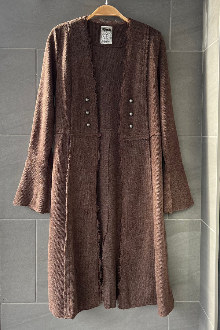 Vocal Macy Cardigan (Brown)