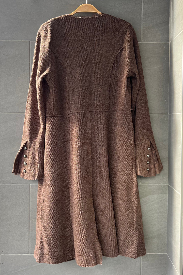 Vocal Macy Cardigan (Brown)